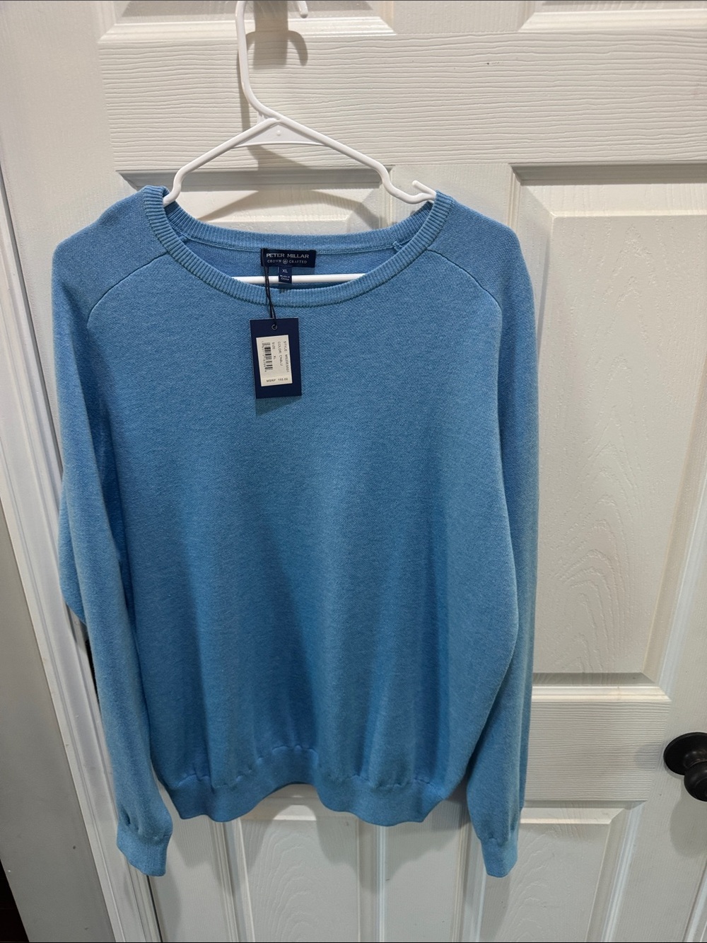 Peter Millar Sky Blue Crewneck Sweater
